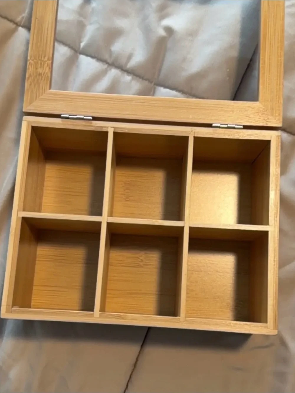 Bombay Bamboo Tea Bag Organizer - NWT